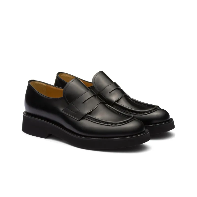 CHURCH'S Panelled Leather Loafers-2