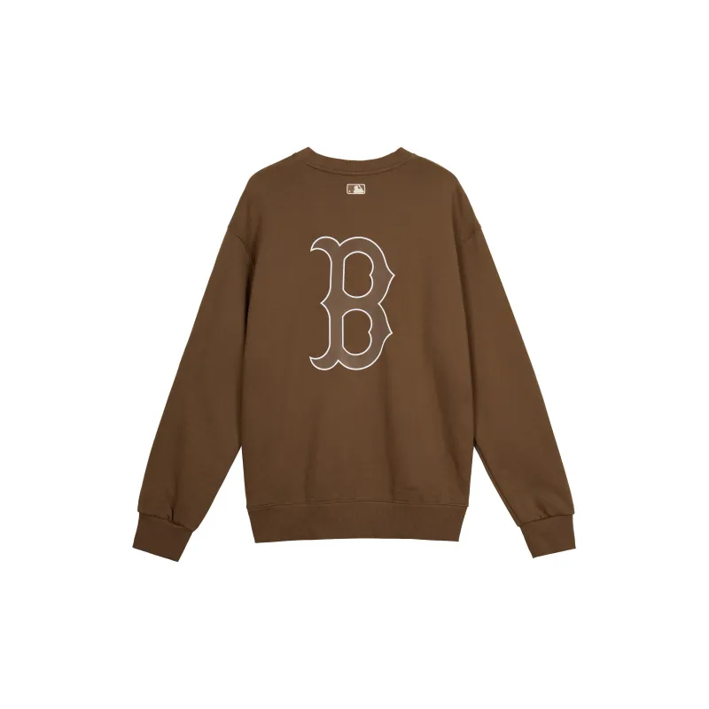 MLB Boston Red Sox Sweatshirts Unisex Brown-1