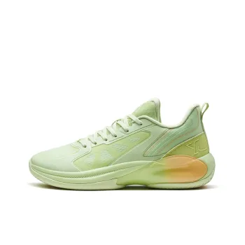 XTEP Low Top Basketball Shoes Men's Jelly Green/Celery Green
