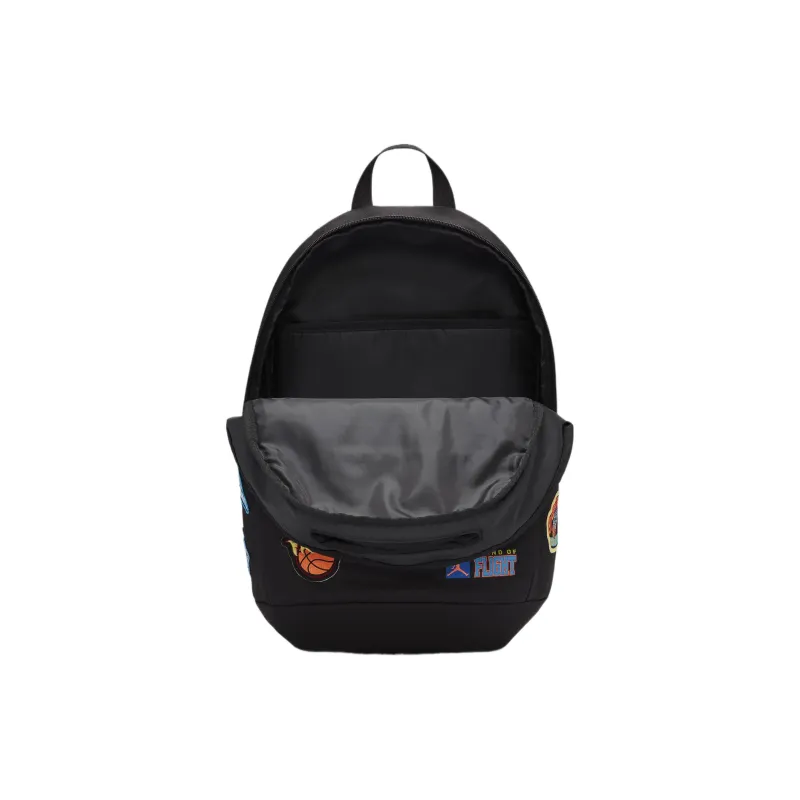 Jordan Polyester Backpack Regular Men's Black-4