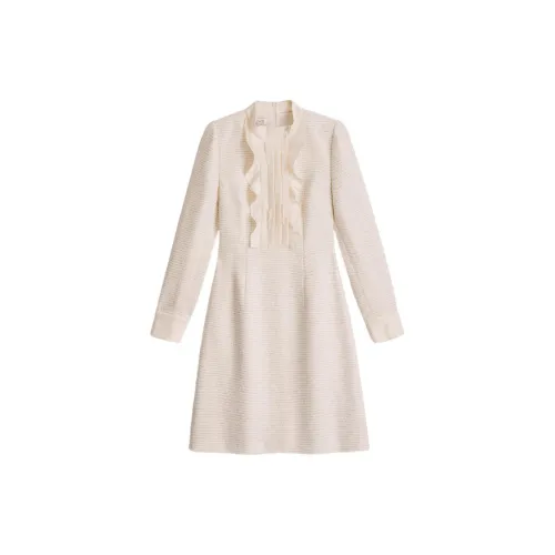 OBBLIGATO Long-Sleeved Dresses Women's Beige