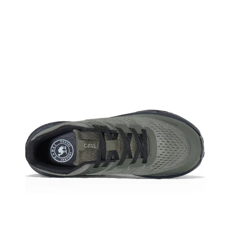CAMEL Cushioning Slip Resistant Breathable Height Increasing Rebound Low Top Running Shoes Men's-15