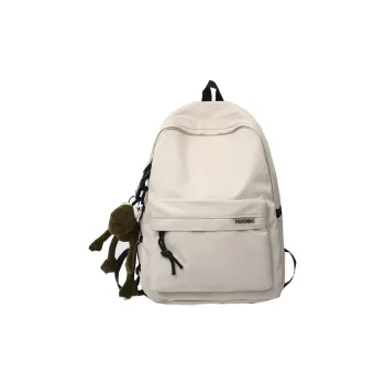 LOUIS ROYALN Nylon Backpack Unisex Gray/Black/White/Blue