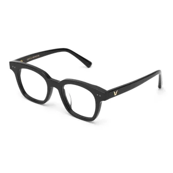 GENTLE MONSTER Plate And Metal Square Eyeglass Frames Unisex Black