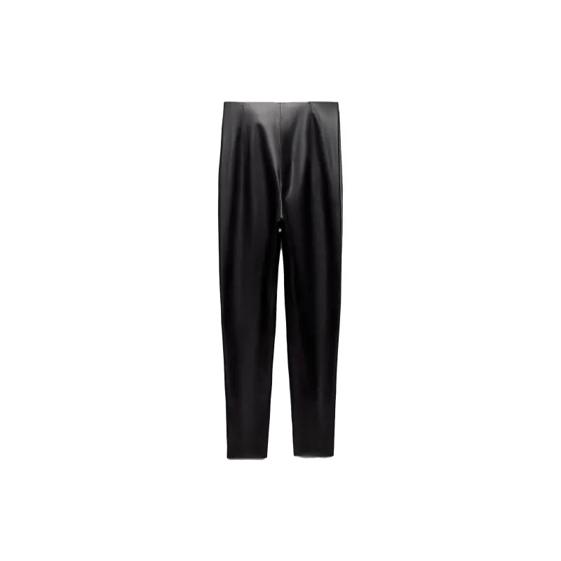 ZARA Leggings Women's Black-1