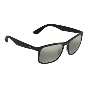 RayBan Nylon Irregular Shape Sunglasses Unisex Black