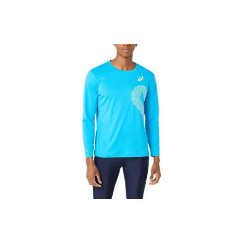 Asics Sweatshirts Men Blue