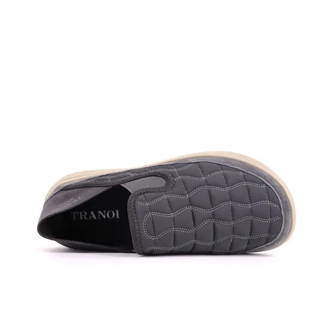 TRANOI Low Top Casual Shoes Men's Gray-2