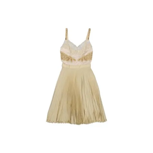 Burberry Slip Dresses Women's Beige