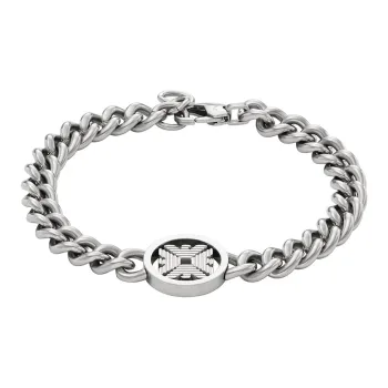 EMPORIO ARMANI Stainless Steel Bracelets Men's Silver