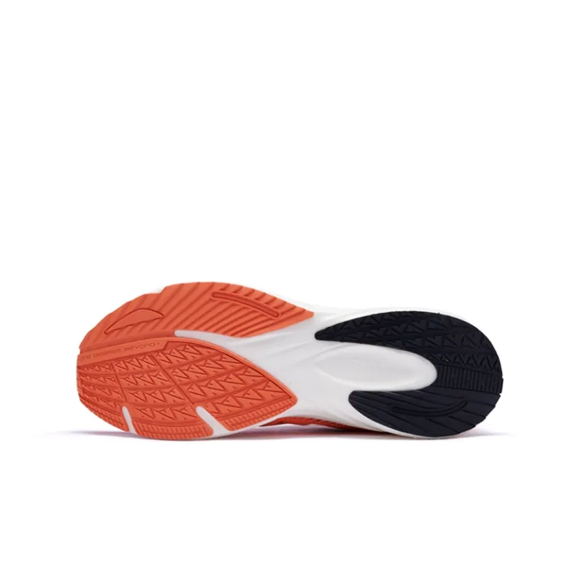 361° QU!KFOAM Cushioning Anti-Slip And Wear-Resistant Low-Top Running Shoes Men's Vermilion Orange-4