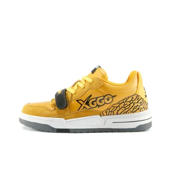 XIANGGUAN XGGO Wear Resistant Slip Resistant Low Top Skateboard Shoes Unisex Yellow