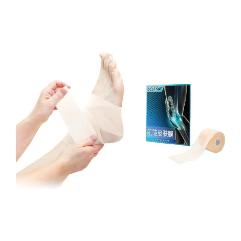 BESTRAY Skin Membrane For Knees Patella Band Sports Tape Ankle Support Fixed Applique Rubber Band Base Layer Soccer-0