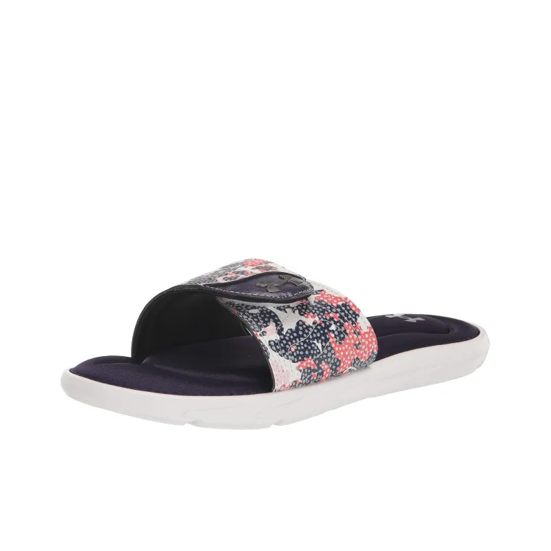 Under Armour Ignite 6 Graphic Strap Slide 'Floral Camo' Women's-2