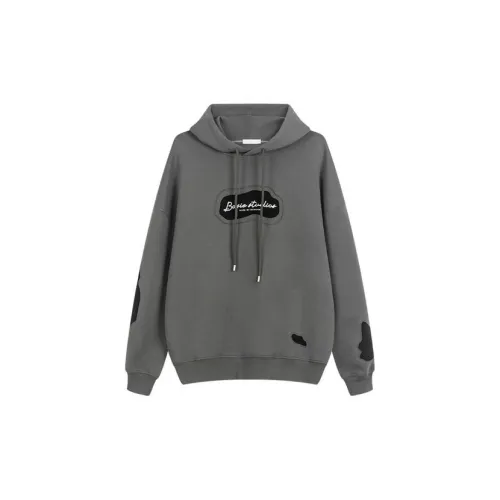 Bosieagender Sweatshirts Men Black Gray Multicolor