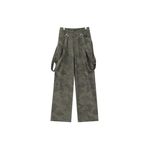 KENH Cargo Pants Women's Army Green