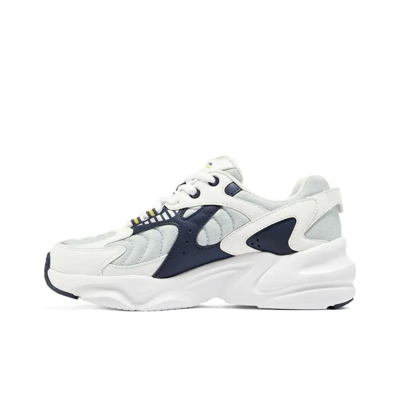 Skechers BOBS BAMINA 2 Cushioning Anti Slip Wear Resistant Breathability Low Top Chunky Sneakers Women's White Gray-0