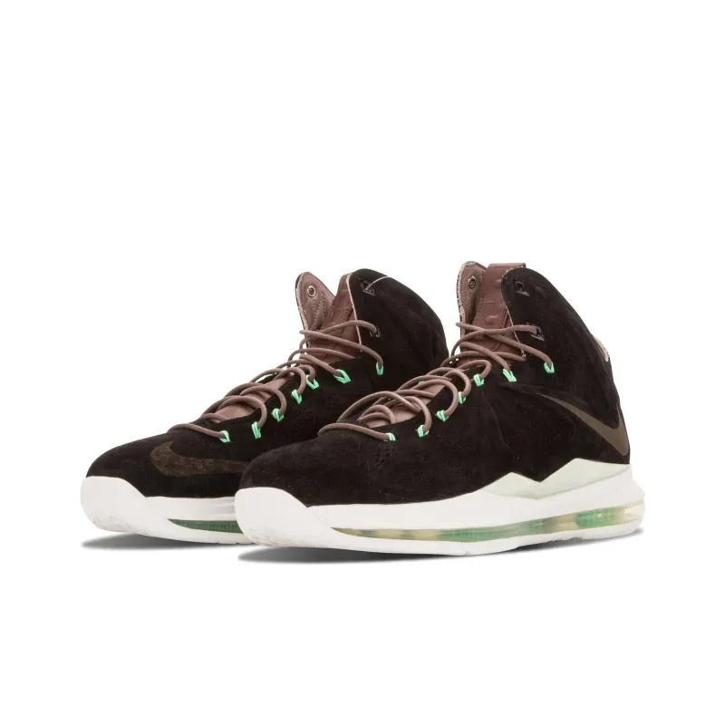 Nike LeBron X Ext Black Suede-2