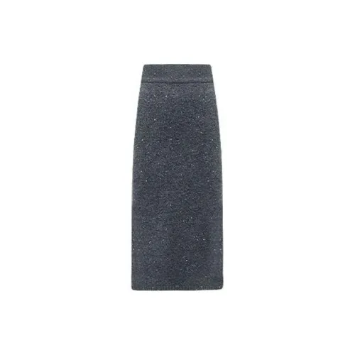 COCOBELLA Casual Long Skirts Women's Gray