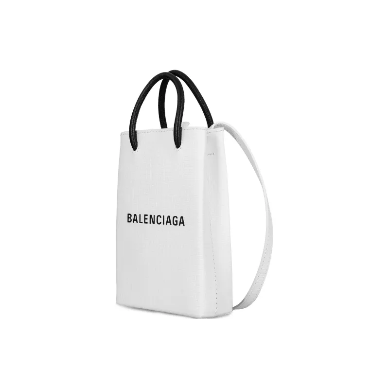 Balenciaga Shopping Phone Holder Tote Bag-1