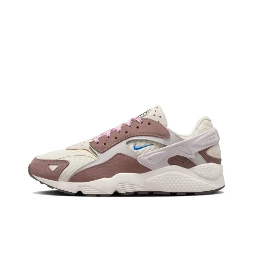 Nike Air Huarache Running Shoes Men Low-Top Brown Beige/Pink