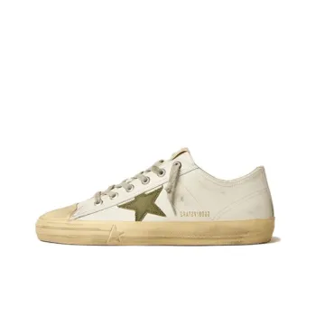 Golden Goose V Star Leather Sneakers