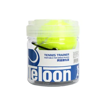 Teloon Tennis Balls Wool Fabric Training Ball Indoor And Outdoor Yellow Green