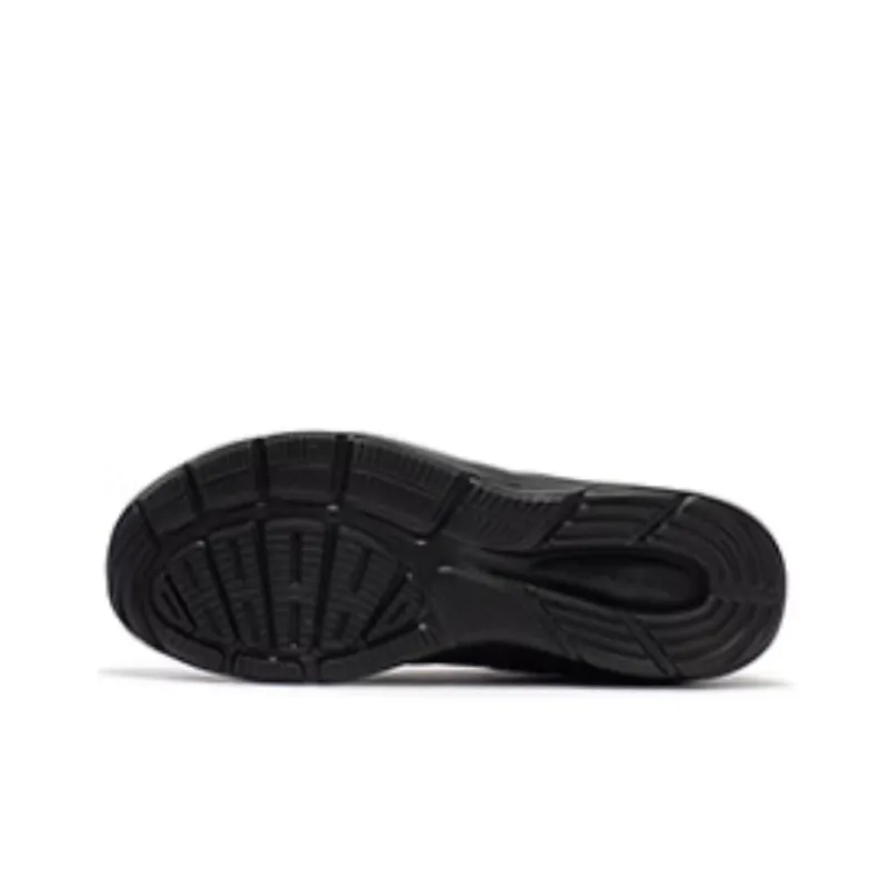 361° Abrasion Resistant Breathable Low Top Running Shoes Men's Black-4