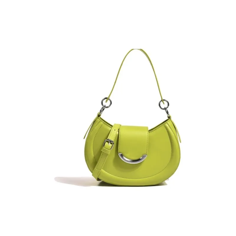 PINK·LAND PU Shoulder Bag Crossbody Bag Regular Women's Ecru/Green/Pink Blue/Black Khaki-6