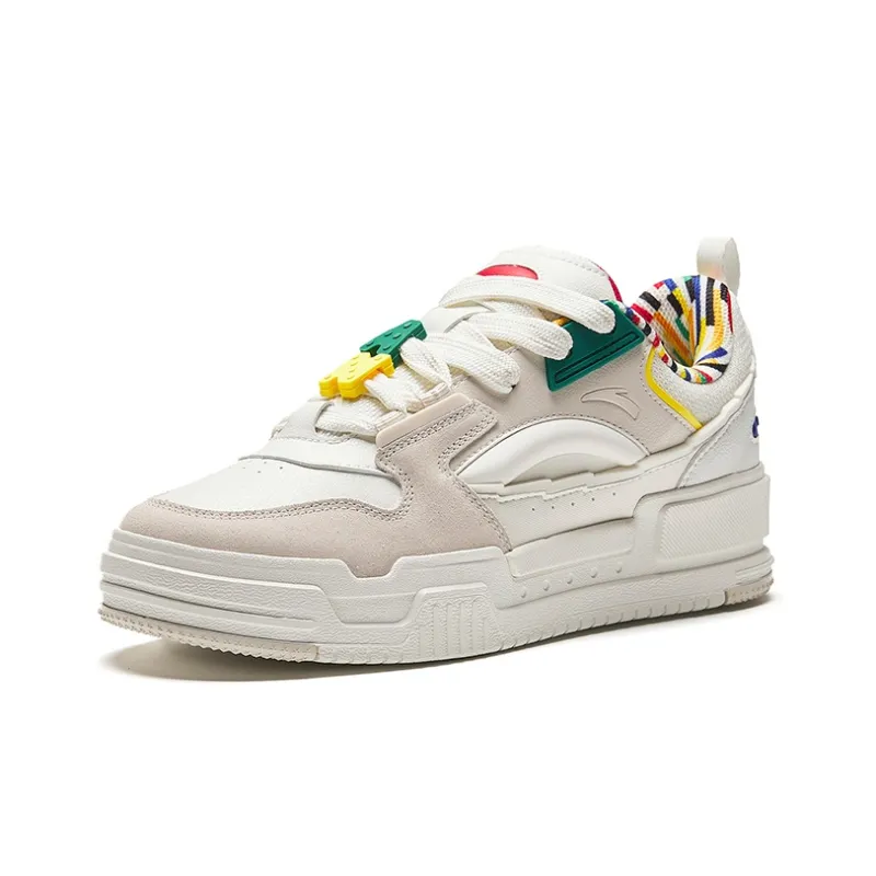ANTA Skateboarding Series Sneakers'White Beige'-1