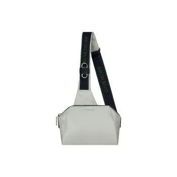 GIVENCHY Antigona Fabric Shoulder Bag Crossbody Bag Regular Men's Medium Gray