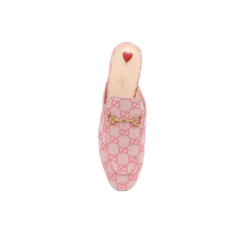 GUCCI 2015 Re Edition Princetown Closed Toe Slippers Women's Pink-4