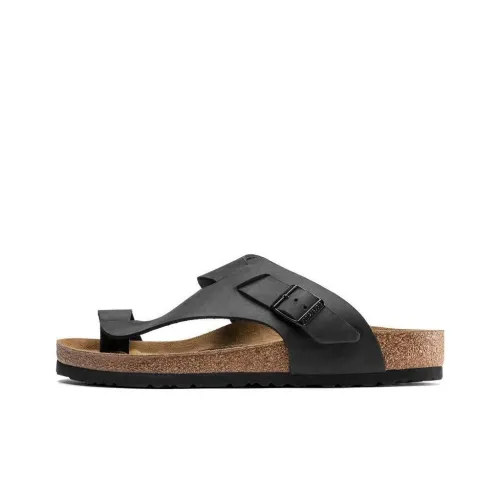 Birkenstock Byblos Abrasion-Resistant Flip Flops Men's Black Regular