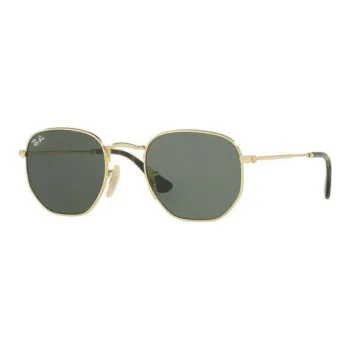 RayBan Hexagonal Frame Polarised Sunglasses
