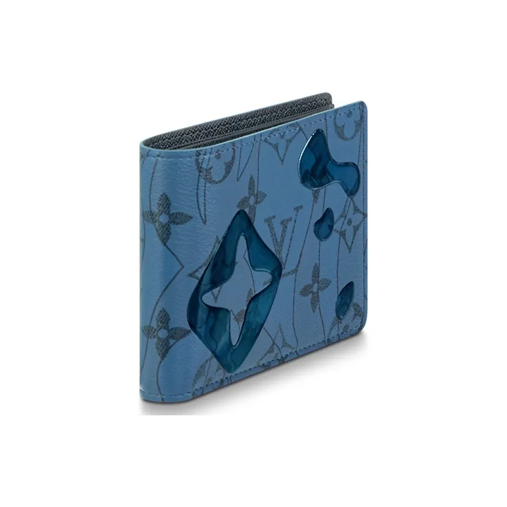 LOUIS VUITTON Slender Wallet Abyss Blue-1
