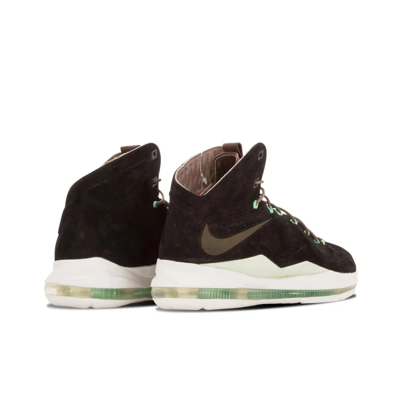 Nike LeBron X Ext Black Suede-4