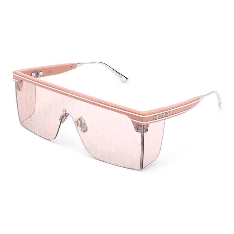 DIOR Plate Frame Irregular Shape Sunglasses Women's-0