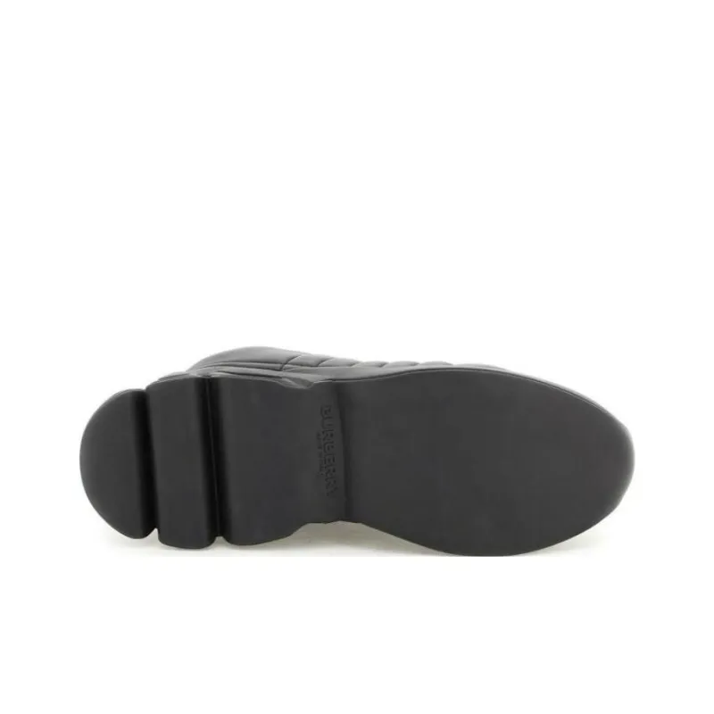 Burberry Quilted Leather Sneaker Black-4