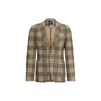 HUGO BOSS Jackets Men Khaki
