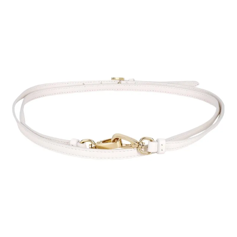 MIU MIU Wander Matelasse Nappa Leather Mini Hobo Pouch White-5