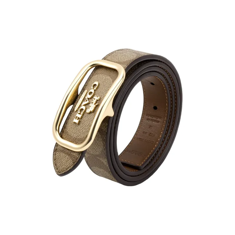 COACH Leather Belts Unisex-1