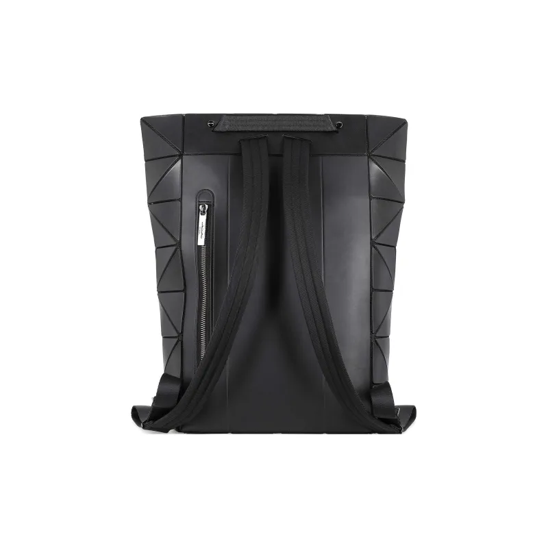 ISSEY MIYAKE BLOCKY Polyvinyl Chloride Resin Backpack Unisex Black-2
