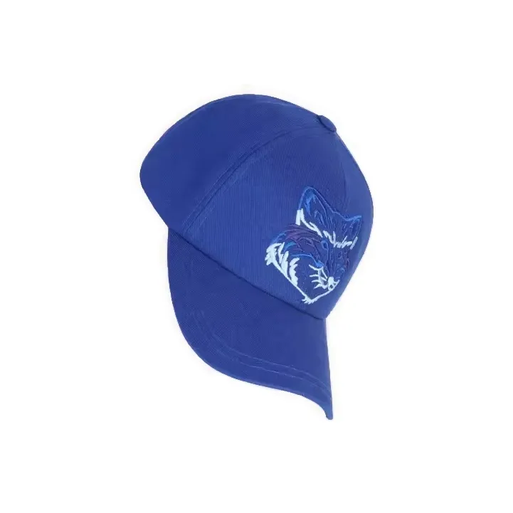 Maison Kitsune Baseball Caps Unisex Blue-1