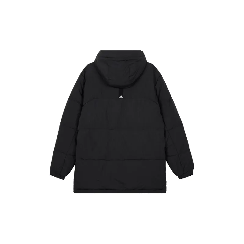 Adidas Down Jacket Medium Long Men's Black-1