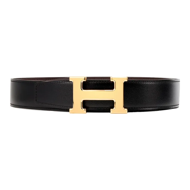 HERMES Constance Leather Belts Men-0