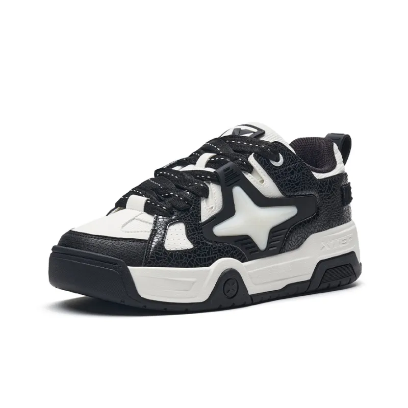 XTEP Star X Slip Resistant Low Top Skateboard Shoes Men's-1