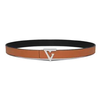 TangGuh Design Buckle Wear Resistant Cow Leather Leather Belts Men's Width 3.5CM