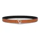 UK2309BN Brown Strap/Silver Buckle