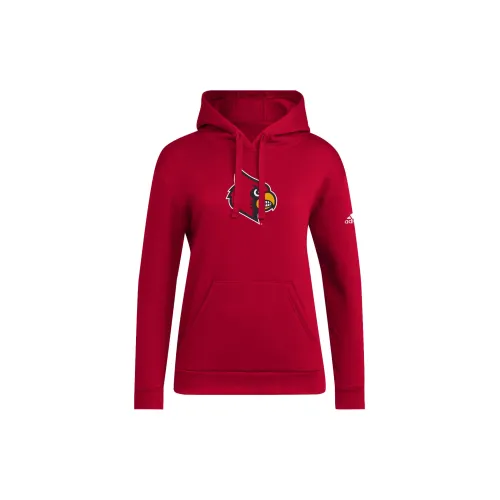 Adidas Louisville Sweatshirts Women's Red