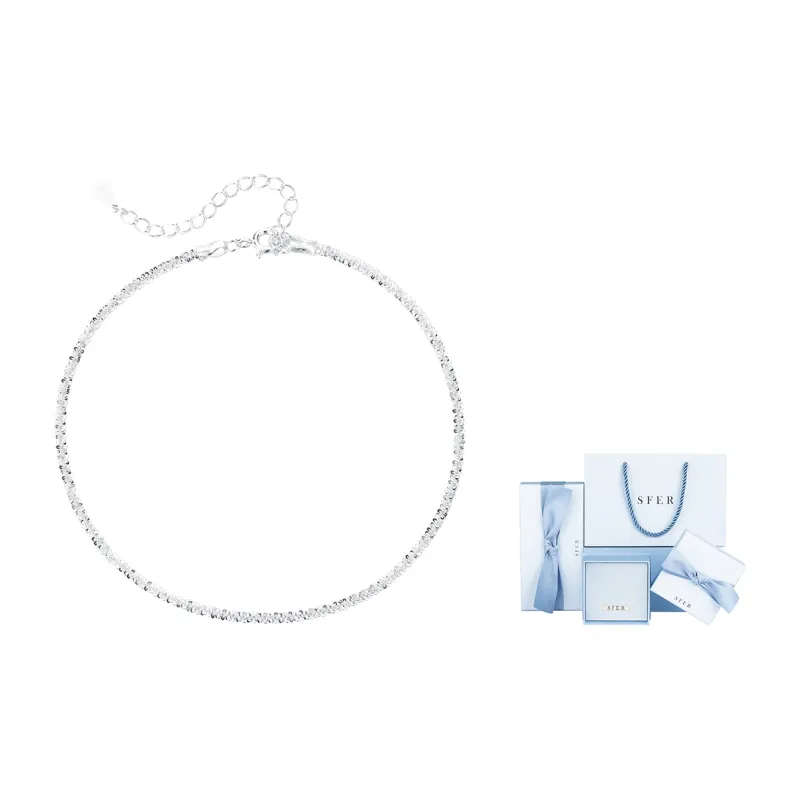 SFER S925 Silver Anklets Women's-1